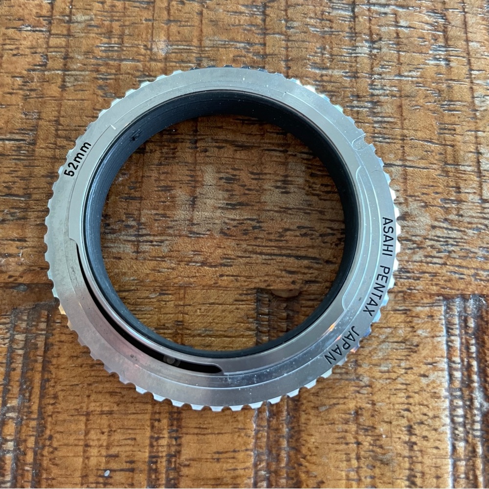 Asahi Pentax 52mm Reverse Lens Adapter